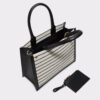 Daspiassx Black Combo Women's Tote & Satchel bags - 画像 (3)