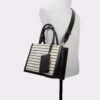 Daspiassx Black Combo Women's Tote & Satchel bags - 画像 (4)