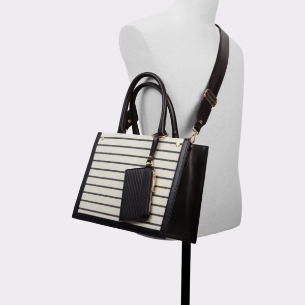 Daspiassx Black Combo Women's Tote & Satchel bags - 画像 (4)