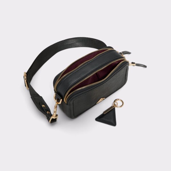 Dwumaax Black Women's Crossbody Bags - 画像 (3)